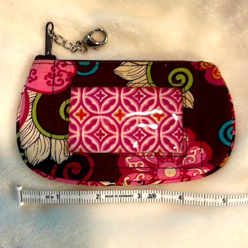 Vera Bradley ID Zipper Coin Purse